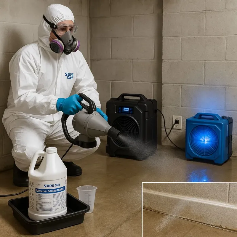 Sanitization and Odor Removal process in North Plains, OR