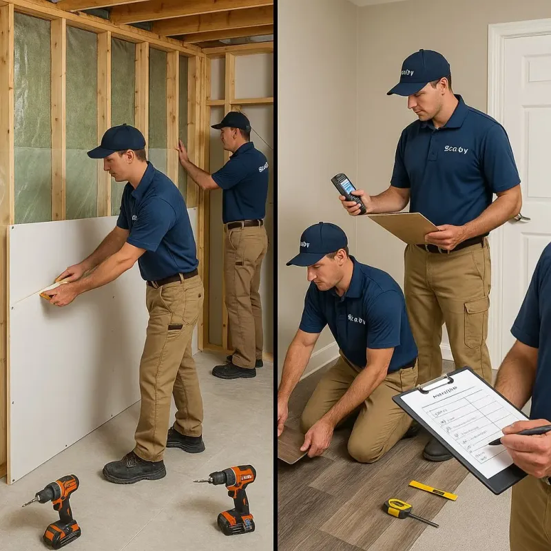 Repairs and Reconstruction process in North Plains, OR